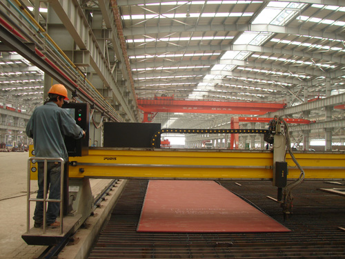 自動化數(shù)控火焰雙頭切割機(jī)